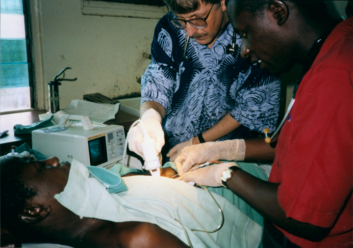 Francis Collins Volunteering in Nigeria