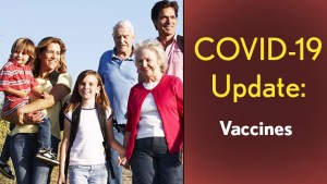 COVID-19 Update: Vaccines. Multigenerational family