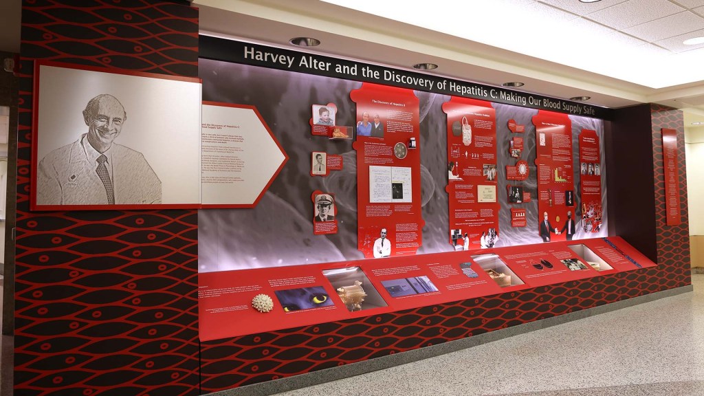 Harvey Alter and the Discovery of Hepatitis C: Making Our Blood Supply Safe exhibit